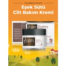 Aizen Eşek Sütü Özlü Yenileyici Yüz ve Vücut Bakım Kremi Donkey Milk Cream 50 ml