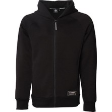 Hummel Hmlbobsy Zıp Hoodıe Siyah Erkek Sweatshirt 921476-2001