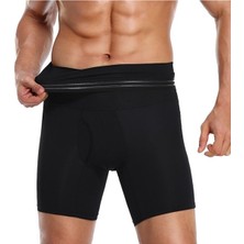 İnce Yaşam Toparlayıcı Siyah Korse Boxer