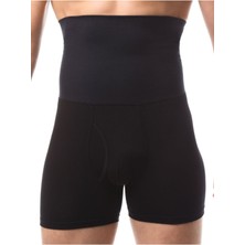 İnce Yaşam Toparlayıcı Siyah Korse Boxer