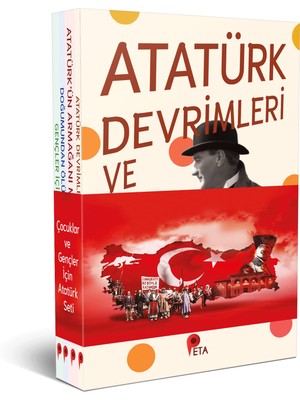 Peta Kitap Petakitap -Faruk Çil -  Çocuklar ve Gençler Için Atatürk Seti