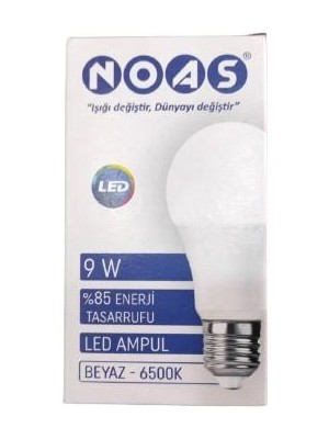 Noas 9W LED Ampul Gün Işığı