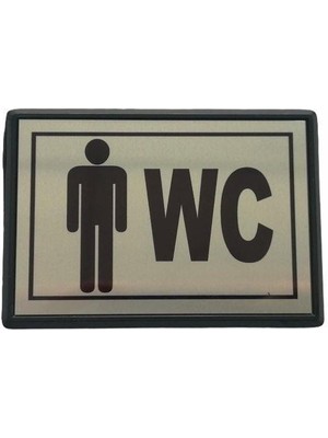 Avmdepo Cemax Yönlendirme Büyük Wc Bay 13X8,5 cm