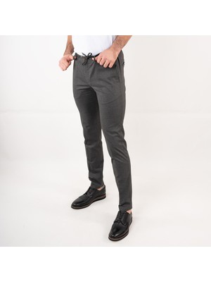 Ecer Slimfit Erkek Beli Lastikli Pantolon