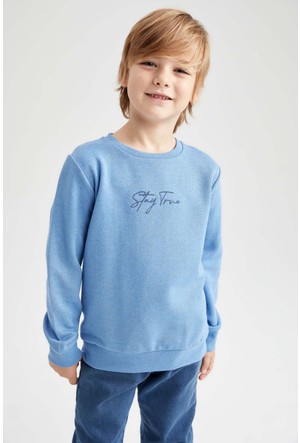 Navy Blue 8Y discount 89% KIDS FASHION Jumpers & Sweatshirts Basic McKinley sweatshirt 