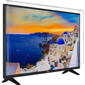 Kristalize Panel Samsung 55RU7100 Tv Ekran Koruyucu Düz (Flat) Ekran