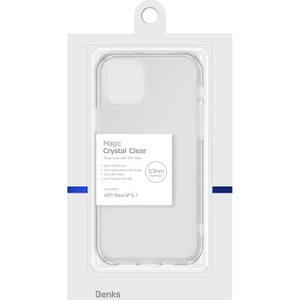 Apple iPhone 12 Pro Max Kılıf Benks Magic Crystal Clear Glass Kapak