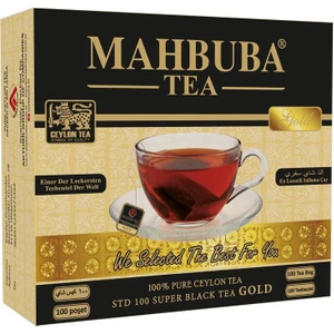 Tea STD 100 İthal Seylan Sri Lanka Ceylon  Sallama Süzen Bardak Poşet Siyah Yaprak Çayı 100x2gr