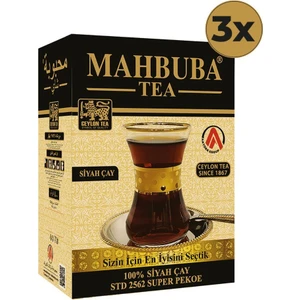 Tea STD 2562 3x400gr Super Pekoe İthal Seylan Sri Lanka Ceylon Siyah Yaprak Çayı