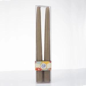 Marin 2li Karamel Konik Şamdan Mum Seti