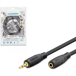 Kulaklık Uzatma Kablosu 3.5mm Gold Erkek Dişi 3mt Hadron HDX-1019