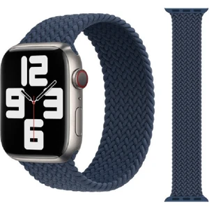 Cool Cold Apple Watch Uyumlu 42/44/45/46/49 mm Seri 1 2 3 4 5 6 7 8 Se 9 10  Uyumlu Esnek Örgü Kordon