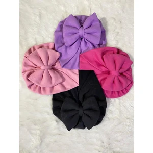 Portakal Bebek Fiyonklu Bone Set