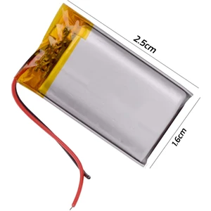 Polimer Pil 3.7V 180MAH Narita 501726