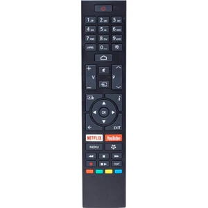 LCD LED Kumanda Vestel 43157 RC43157 CT-8557 H0369 Netflix Youtube Play Tuşlu Yazısız