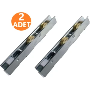2 Adet Demir Tekerli Pvc Sürme Teker Kapı Pencere Sürgü Teker