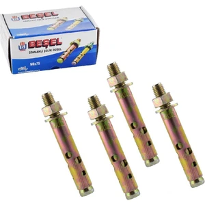 M8X75 Gömlekli Çelik Dübel Metrik 8 1 Adet