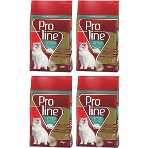 Pro Line Sterilised Tavuklu Kısırlaştırılmış Yetişkin Kedi Maması 4x1,5 Kg.