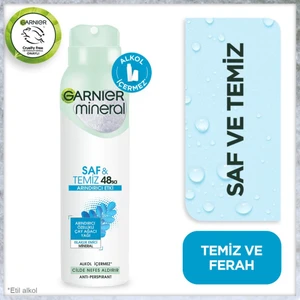 Mineral Saf&Temiz Sprey Deodorant