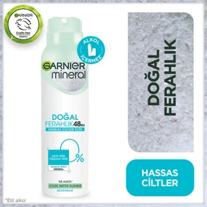Mineral Doğal Ferahlık Sprey Deodorant