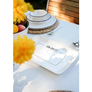 The Mia Daily Tunes Dikdörtgen Servis - 34 x 25 cm