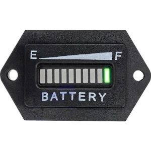 Panel Tipi Kulaklı 12V Akü Voltaj Kapasite Göstergesi