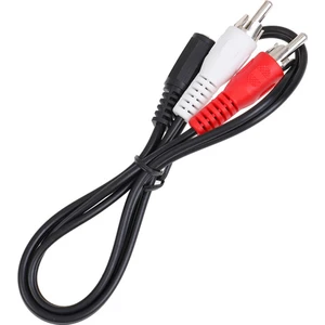 BK Teknoloji 3.5mm Dişi 2 Rca Erkek Stereo Ses Kablosu 1.5 Metre
