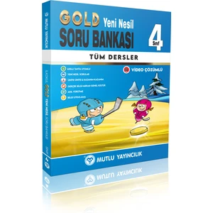 Mutlu Yayıncılık Gold Yeni Nesil Soru Bankası 4