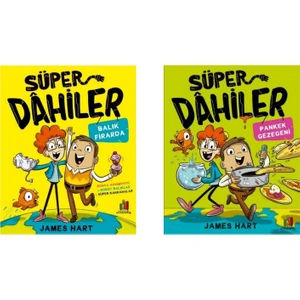 Süper Dâhiler Kahkaha Kitap Seti - James Hart