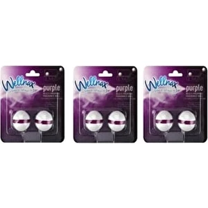 Wellnax Breeze Refresh Çok Amaçlı Koku Topları 2'li Purple X3