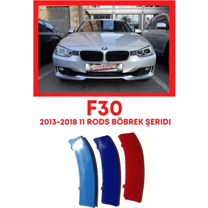 3 Serisi F30 11 Rods 2013 2018 3 Renk Stil Panjur Böbrek Şeridi
