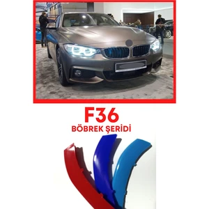 4 Serisi F36 2013 2017 3 Renk M Stil Panjur Böbrek Şeridi