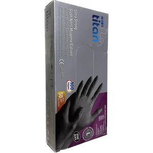 Koin Smh Ultra Nitril Eldiven Siyah Dokulu