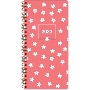Color 2023 8X16 Haftalık Cep Ajandası Minik Papatya