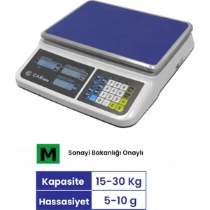 Cas Pr Iı Plus 30 Kg. F.hesaplamalı Terazi