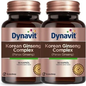 Korean Ginseng Complex 30 Kapsül 2 Adet