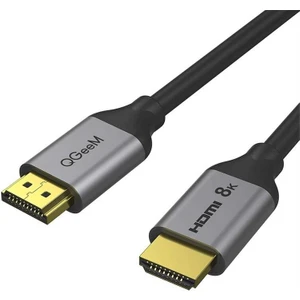 Qgeem QG-AV17 4K 120Hz / 8k 60Hz HDMI Kablo 183 cm 48 Gbps HDMI 2.1 Görüntü Aktarım