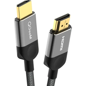 Qgeem QG-AV14 4K HDMI Kablo 150 cm 18 Gbps HDMI 2.0 Görüntü Aktarım Kablosu