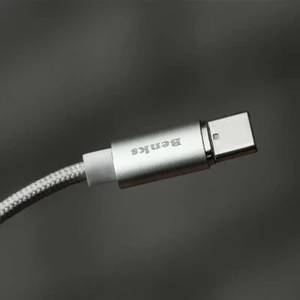 D21 Magnetic Type-C USB Kablo 1.6A Mıknatıslı Şarj Kablosu 120 cm