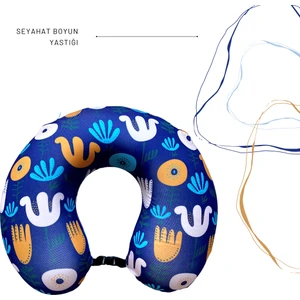 Ra Visco Pillow Raviscopillow Visco Hafızalı Ortopedik Seyahat Boyun Yastığı