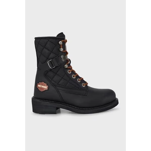 Harley Davidson New Worker Hakiki Deri Bot Bayan Bot 025G100078