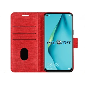 Rabbit Store Xaiomi Redmi 9A Kılıf Kumaş Cüzdan Kılıf Kapaklı Kılıf