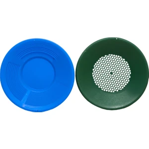 Mavi Gold Pan Altın Eleği Tavası Set - Gold Pan Gold Pan Süzgeç Altın Bulma Yıkama Arama