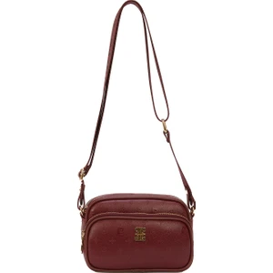 Pierre Cardin Kadın Floater Bordo  Çapraz  Çanta 05PO22K1587-F Br