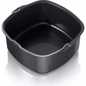 7 Inç (18cm) Yui / Xiaomi / Philips / Kumtel Uyumlu Philips HD9220 ve HD9230 İçin Air Fryer Aksesuarı Pişirme Tavası - Siyah (Yurt Dışından)