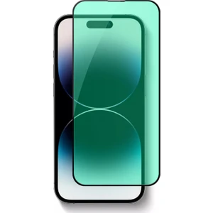 iPhone 14 Pro Max 3D Polymer Kavisli Tam Kaplayan Nano Ekran Koruma - Siyah