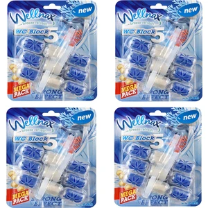 Wellnax Breeze Refresh Wc Klozet Blok Okyanus Tazeliği 3'lü Mega Paket - Wc Klozet Bloğu Okyanus Kokulu 3'lü Mega Paket X4