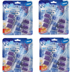 Wellnax Breeze Refresh Wc Klozet Blok Lavanta Tazeliği 3'lü Mega Paket - Wc Klozet Bloğu Lavanta Kokulu 3'lü Mega Paket X4