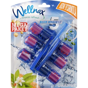 Wellnax Breeze Refresh Wc Klozet Blok Portakal Çiçeği 3'lü Mavi Paket - Wc Klozet Bloğu Portakal Kokulu 3'lü Mavi Paket X1