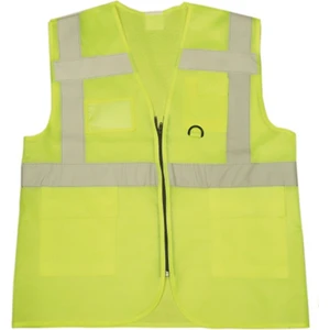 Motorsiklet Reflektif Yelek Reflektörlü Karvizitli Cebli Model Fermarlı Cepli Yeni Yasaya Uygun